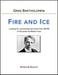 Fire and Ice SATB choral sheet music cover